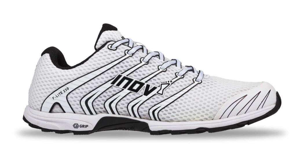 Inov-8 F-lite G 230 Womens Training Shoes White/Black Australia (RLNIBU691)